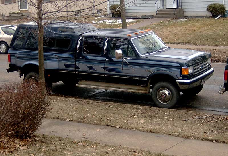 My old F-350 was a dually conversion by Centurion. 