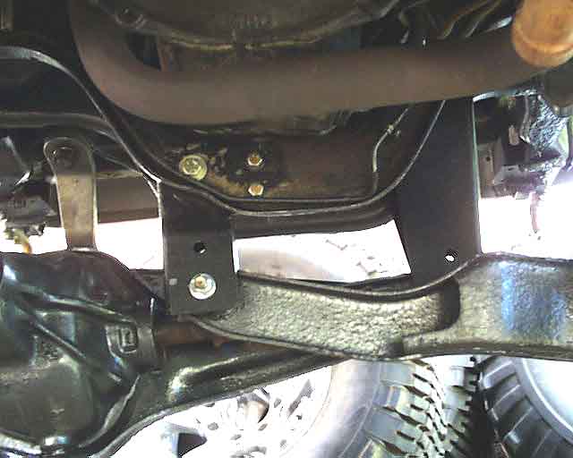 Ford axle pivot bracket installation #9